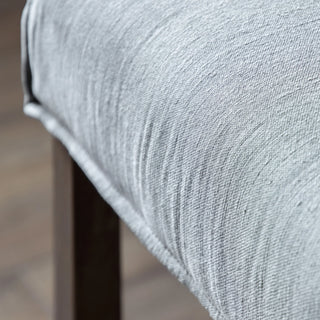 Tarnby Bar Stool Grey Linen (2 Pack) - KC at HOME