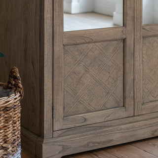 Mustique 2 Mirror Door Wardrobe - KC at HOME