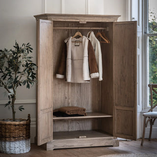 Mustique 2 Mirror Door Wardrobe - KC at HOME