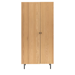 Ashdown 2 Door Wardrobe Natural - KC At Home