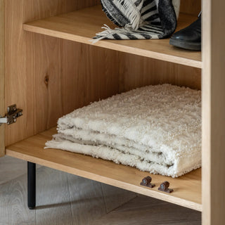 Ashdown 2 Door Wardrobe Natural - KC At Home