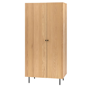 Ashdown 2 Door Wardrobe Natural - KC At Home