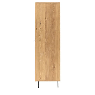 Ashdown 2 Door Wardrobe Natural - KC At Home