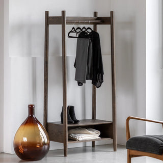 Hatfield Open Wardrobe Smoked - KC At Home