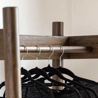 Hatfield Open Wardrobe Smoked - KC At Home