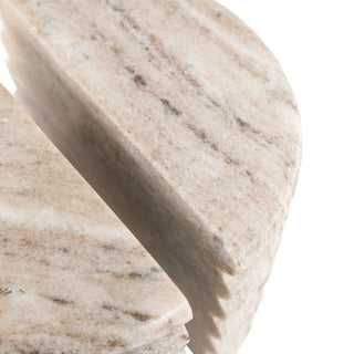 Ondo Marble Bookends Beige - Set of 2 - KC at HOME
