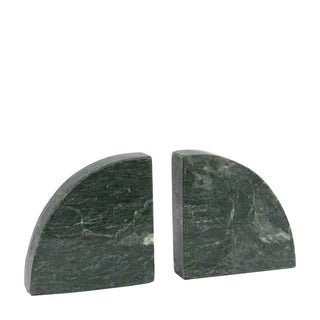 Tamera Marble Bookends Green - Set of 2 - KC at HOME