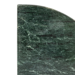 Tamera Marble Bookends Green - Set of 2 - KC at HOME