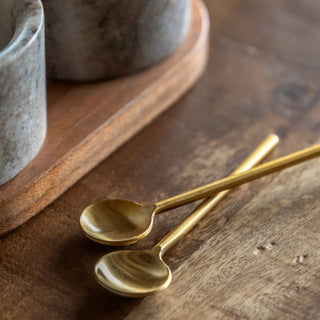 Novi Spoon and Pinch Pot Beige Marble - KC at HOME