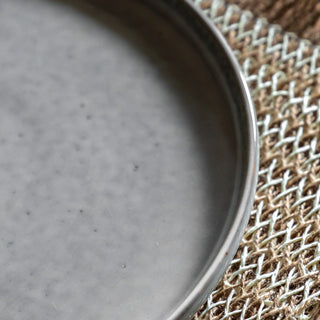 Reactive Grey Glaze Dinner Plate (4pk) - KC at HOME