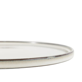 Reactive Grey Glaze Side Plate (4pk) - KC at HOME