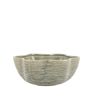 Murla Bowl Fennel Green - KC At Home