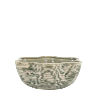 Murla Bowl Fennel Green - KC At Home