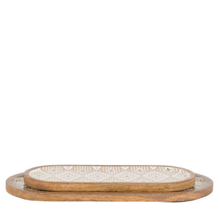 Anya Wooden Serving Trays (Set of 2) - KC at HOME