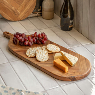 Acacia  Wood Wooden Serving Board Slim