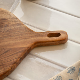 Acacia  Wood Wooden Serving Board Slim