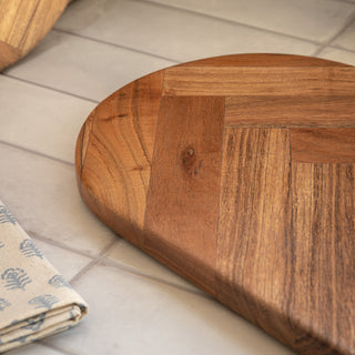 Acacia  Wood Wooden Serving Board Slim