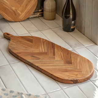 Acacia  Wood Wooden Serving Board Slim