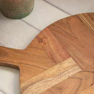 Acacia Wood Serving Board Round