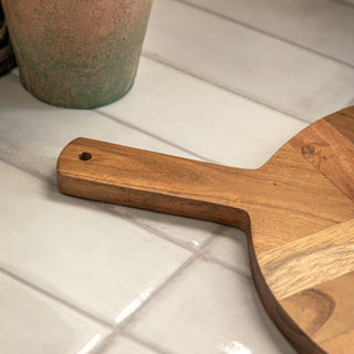 Acacia Wood Serving Board Round
