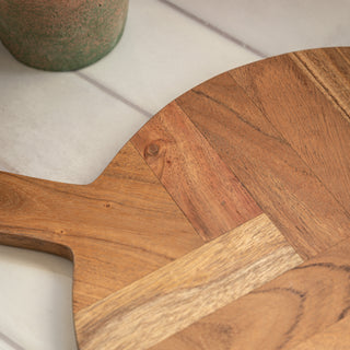 Acacia Wood Serving Board Round