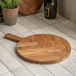 Acacia Wood Serving Board Round