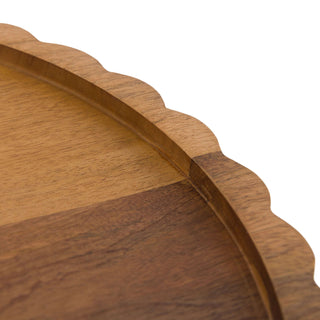 Scallop Round Mango Wood Board