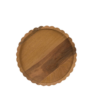 Scallop Round Mango Wood Board