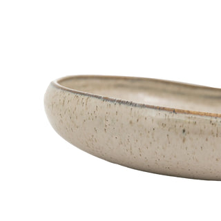 Speckle Glaze Pasta Bowl Oatmeal (4pk) - KC at HOME