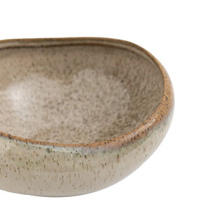 Speckle Glaze Bowl Oatmeal (4pk) - KC At Home