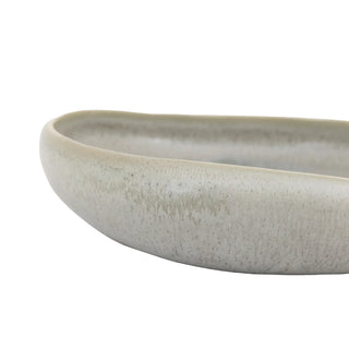 Pebble Glaze Pasta Bowl Dove Grey (4pk) - KC at HOME