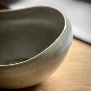 Pebble Glaze Bowl Dove Grey (4pk) - KC at HOME