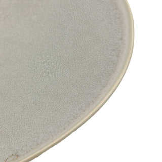 Pebble Glaze Dinner Plate Dove Grey (4pk) - KC at HOME