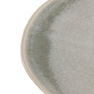 Pebble Glaze Dinner Plate Dove Grey (4pk) - KC at HOME