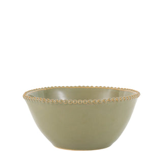 Organic Beaded Bowl Olive (4pk) - KC at HOME
