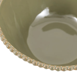 Organic Beaded Bowl Olive (4pk) - KC at HOME