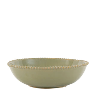 Organic Beaded Pasta Bowl Olive (4pk) - KC At Home