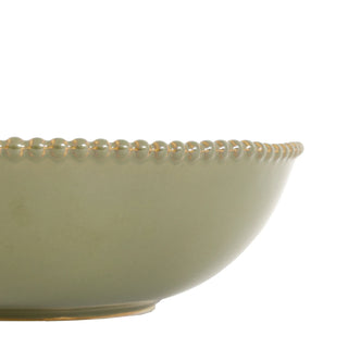 Organic Beaded Pasta Bowl Olive (4pk) - KC At Home