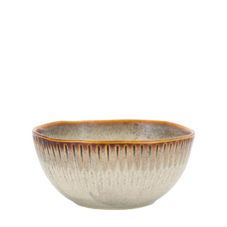 Organic Ridged Bowl Stone (4pk) - KC At Home