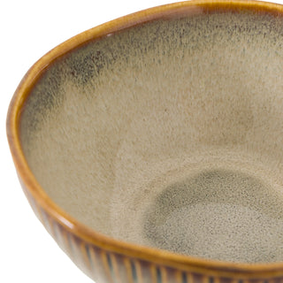 Organic Ridged Bowl Stone (4pk) - KC At Home