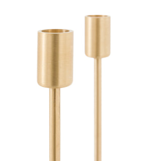 Novi Gold Candle Stick (Set of 2)