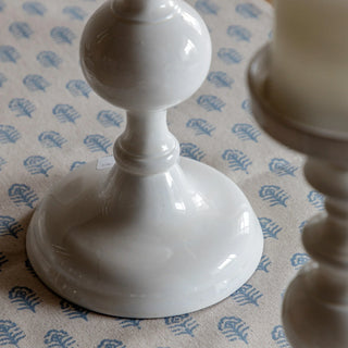 Alzira Candlesticks Cream (Set of 2) - KC at HOME