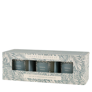 Coastal Retreat Candles (Set of 3) - KC At Home
