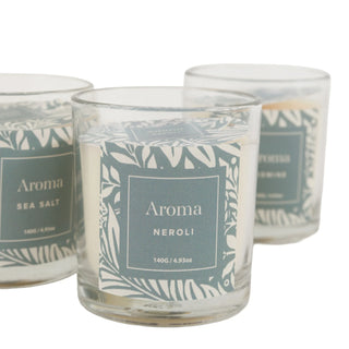 Coastal Retreat Candles (Set of 3) - KC At Home