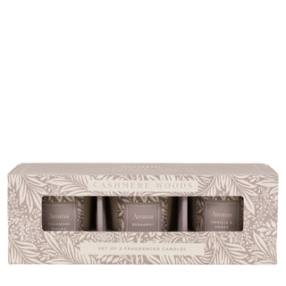 Cashmere Woods Candles (Set of 3) - KC At Home