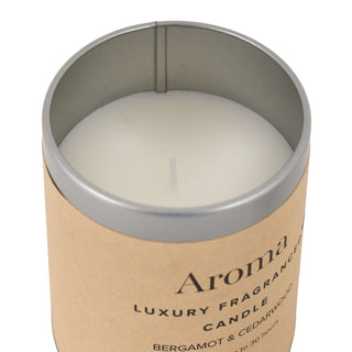 Tin Candles Bergamont & Cedarwood (Set of 2)