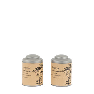Tin Candles Bergamont & Cedarwood (Set of 2)