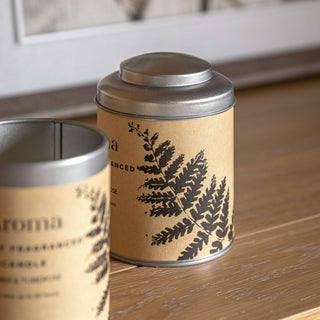 Tin Candles Amber & Tuberose (Set of 2)