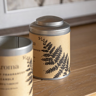 Tin Candles Amber & Tuberose (Set of 2)