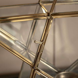 Star Tealight Holder Gold